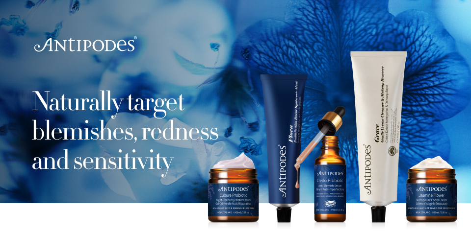 Purity Life Anti-Redness Antipodes Brand Banner