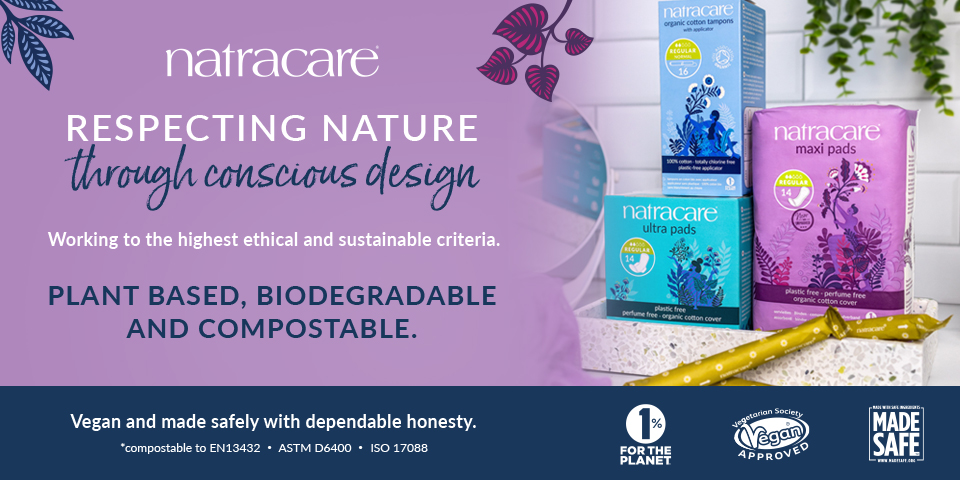 purity life natracare brand banner