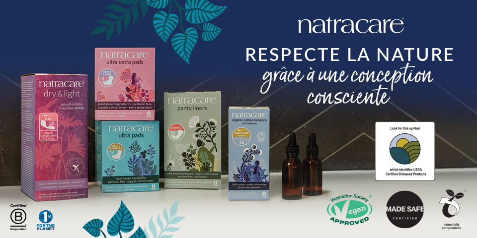 Purity Life Natracare Banner