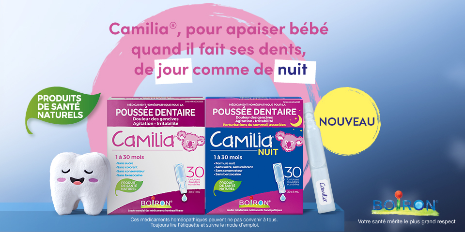 Purity Life Boiron Brand Promo Camilia Night French
