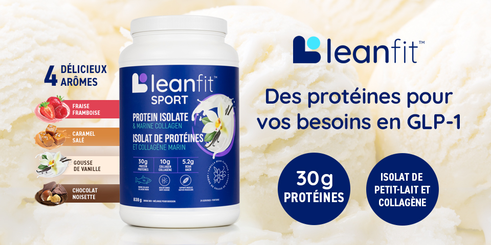 Purity Life LeanFit Product Banner French